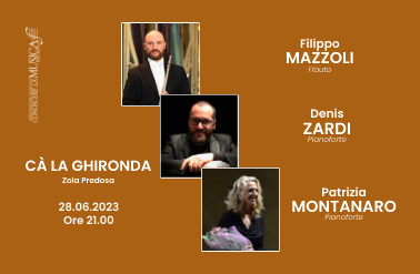 Concerto di Filippo Mazzoli, Denis Zardi e Patrizia Montanaro